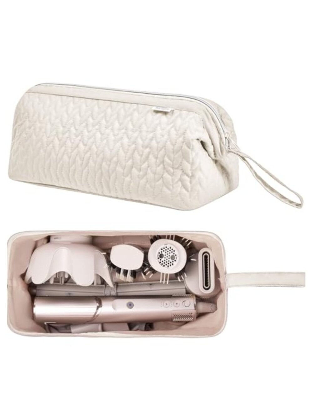 Hair Dryer Tools Travel Case Polyester Zippered Carrying Bag for Airwrap
